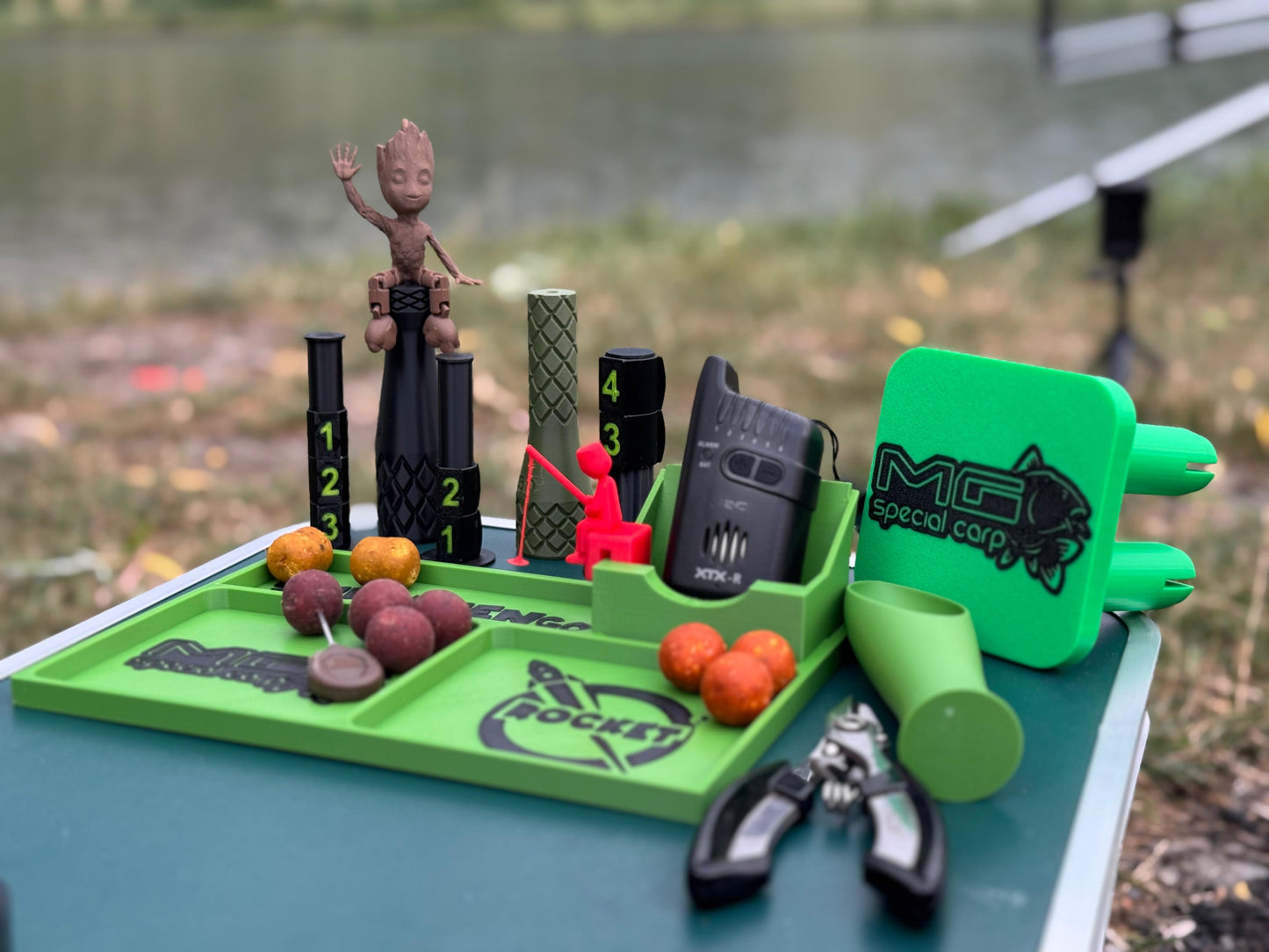 Tăviță de pescuit personalizabilă – Printată 3D