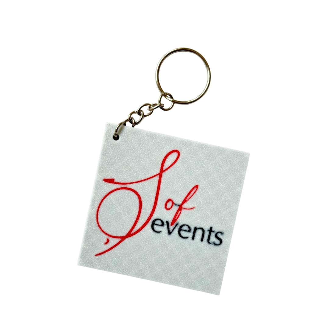 Breloc Personalizat Printat 3D din PLA – Cu Opțiune NFC