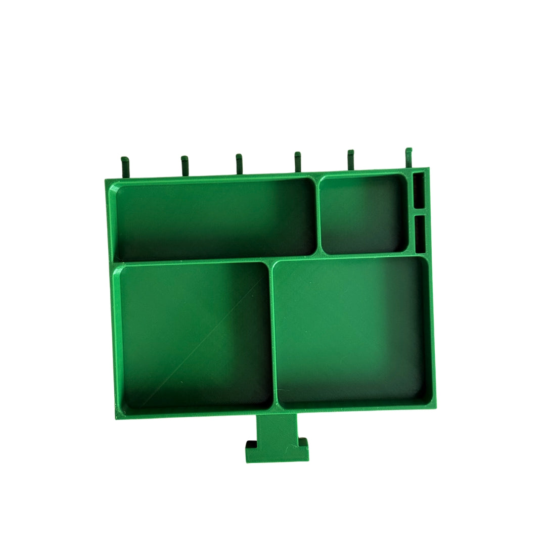 Suport Accesorii Pescuit pentru Rod Pod Dayko & Meccanica Vadese – Tavă Multifuncțională, Print 3D PETG
