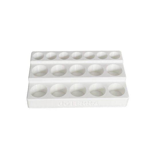 Suport organizator pentru uleiuri esențiale doTERRA – Printat 3D | Stand pentru 17 sticluțe