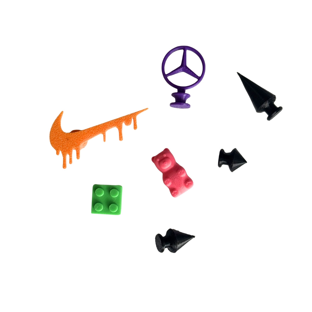 Accesorii Crocs Personalizate Printate 3D din PETG | Charms & Decor pentru Saboți