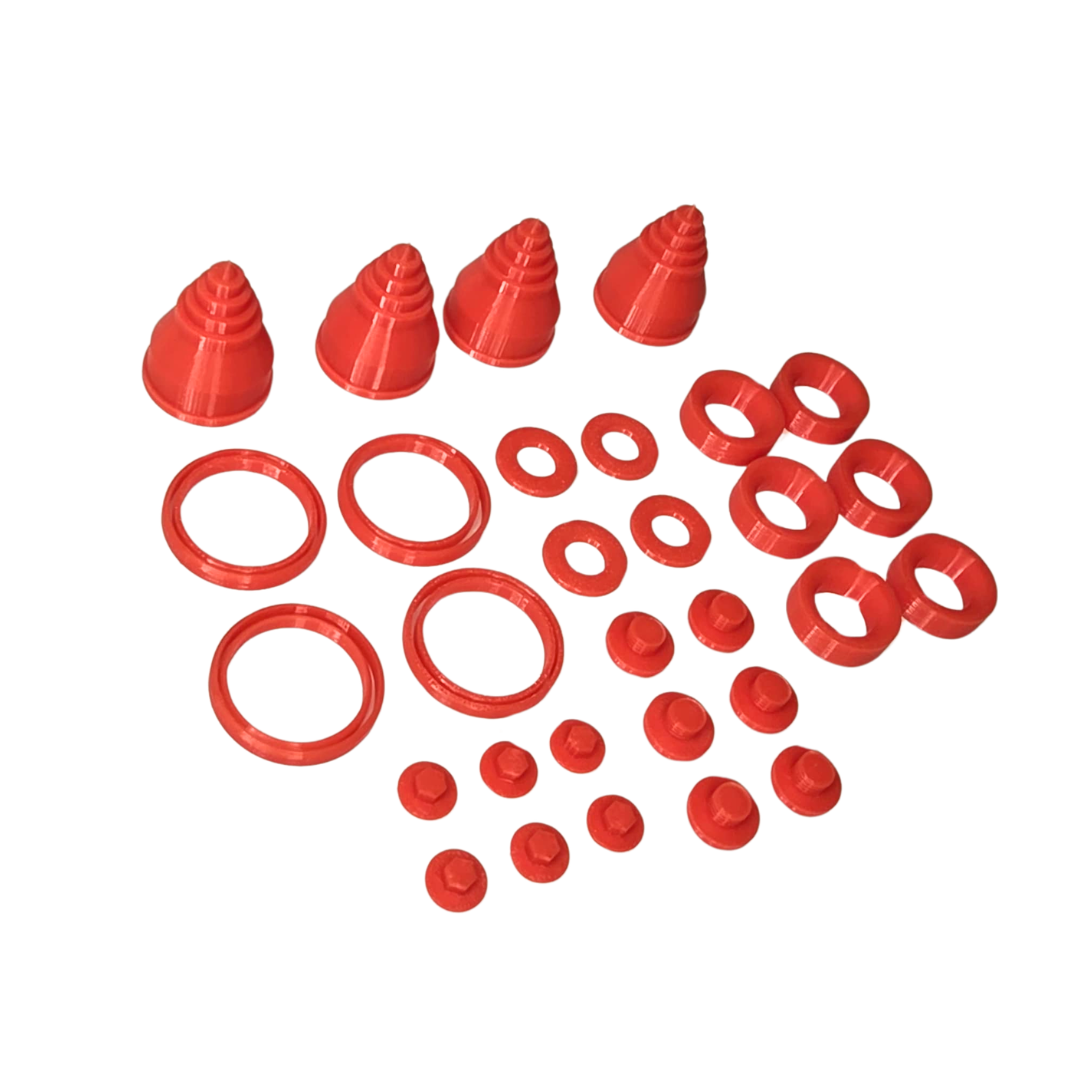 Set Protecții și Ornamente 3D pentru Rod Pod Meccanica Vadese