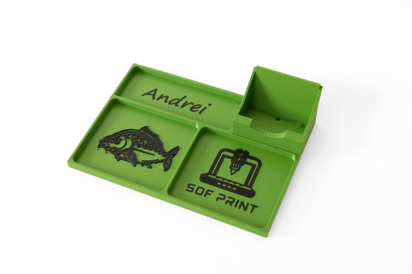 Tăviță de pescuit personalizabilă – Printată 3D